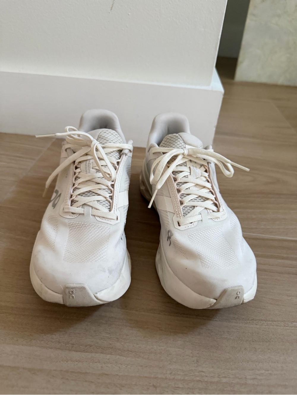 On Running Cream-White Cloudnova Athletic Sneakers - Picture 2 of 3